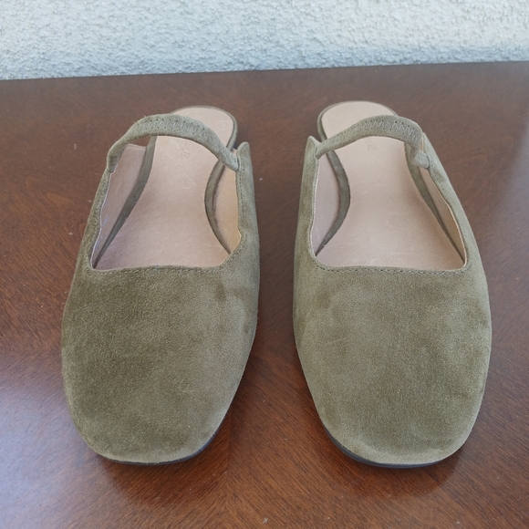 Madewell Olive Suede Mary Jane Flats - Picture 11 of 12